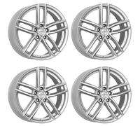 4 Dezent TR silver wheels 7.5Jx17 5x108 for Peugeot 3008 308 5008 508 Partner 17