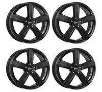 4 Dezent TU black wheels 8.0Jx18 5x112 for Volkswagen Arteon Beetle CC Caddy Eos