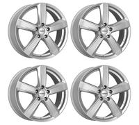 4 Dezent TU silver wheels 6.5Jx16 5x114.3 for Dacia Duster 16 Inch rims