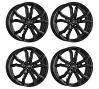 4 Dezent TV black wheels 9.0Jx20 5x120 for Land Rover Defender Discovery Range R