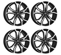 4 Dezent TV dark wheels 8.0Jx18 5x112 for Skoda Enyaq Karoq Kodiaq Octavia Super