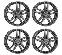 4 Dezent TZ graphite wheels 6.5Jx16 5x100 for Audi A1 16 Inch rims