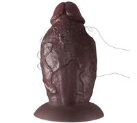 4" Diameter Thick Black Anal Dildo,8.5 Inch Realistic Huge Silicone Girthy Dildo No Balls with Strong Suction Cup for Hands Free Play,Big Fat Dildos Anal Plug Adults Sex Toy for Men and Women Gay