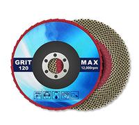 4" Diamond Flap Disc Grinding Sanding Wheels 120 Grit - Sander Tile Stone Marble Concrete Granite Ceramics Glass 1Pcs