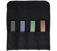 4" Diamond Whetstone Deluxe Kit of 4 Assorted Pocket Model sharpeners