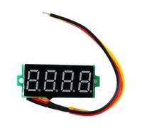 4 Digit 0.36" Mini Digital Voltmeter 0-33V DC Voltage Meter Panel Electric Voltage Tester Gauge Three Lines