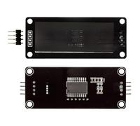 4-Digit 7-Segment LED Display Module with Built-in Clock Function, for TM1637 Microcontroller and Arduino, 5V Powered, Red/Green/Yellow/White