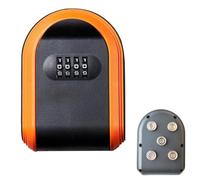 4-Digit Combination Key Lock Box - Waterproof Safe Storage nizer for Outdoor Use Magnetic Holder with Hidden Design for Car Access Secure Secret Cabinet