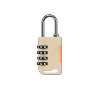 4 Digit Combination Padlock Portable Password Keyless Unlocks AntiTheft Padlock for Backpacks Gym School Lockers for School Lockers