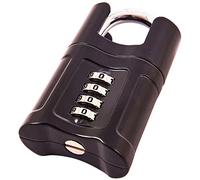 4 Digit Combination Padlock Professional Heavy Duty 50MM Security Garage Home Office Warehouse Container Shed Hardened Steel Shackle Door Lock UK Free P&P