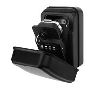 4-Digit Combination Wall Key Safe - Easy Install for Business & Home Security Perfect for Surfing Navigation Durable Door Lock Box for Key Storage.