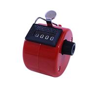 4-Digit Handheld Tally Counter Manual Mechanical For Palm Clicker Counter Assorted Colors Counter 0-9999