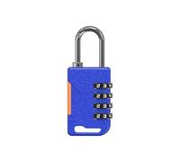 4 Digit Luggage Code Padlock Keyless Unlocks AntiTheft Padlock Portable Password Combination for Lockers for School Lockers