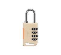 4 Digit Luggage Password Padlock Combination Keyless Unlocks AntiTheft Padlock for School Lockers, Gym Lockers Gym