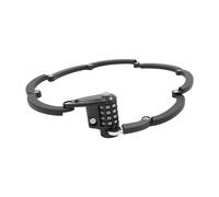 4 Digit Password Folding Bike Lock, 8 Segment 33.5 Inch Alloy Steel Bicycle Lock with Mounting Frame, Anti Theft Keyless Padlock for Bicycle, Motorcycle, Gate