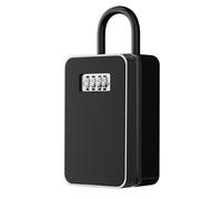 4 Digit Password Key Lock Box Key Cabinet Key Storage with Detachable Hook, Ideal for Home, Office, Hotel
