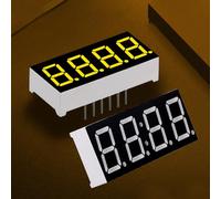 4 Digit Red LED Screen Suitable For Appliance Upgrades Compact Size Simple Integration Low Maintenance Multifunctional LED Display Tube