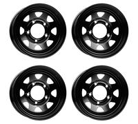 STEEL WHEEL DOTZ Dakar dark FOR ISUZU 7x16 6x139.7 BLACK CWR