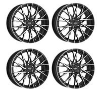 4 Dotz Fuji dark wheels 8.0Jx19 5x112 for Volkswagen Arteon Beetle Caddy Eos Gol