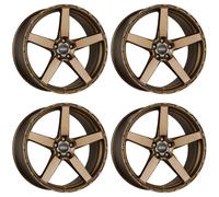 4 Dotz MarinaBay bronze wheels 10.0Jx21 5x120 for Tesla Model S