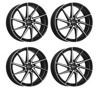 4 Dotz Spa dark wheels 8.0Jx18 5x112 for Seat Alhambra Altea Ateca Exeo Leon Tar