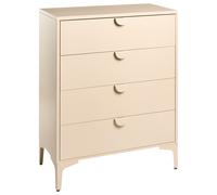 4 Drawer Chest ARDURA Metal Beige