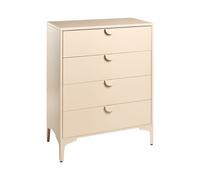4 Drawer Chest ARDURA Metal Beige