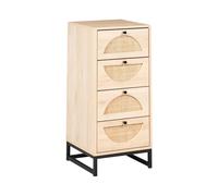 4 Drawer Chest BOTWOOD Light Brown