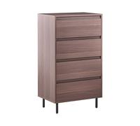 4 Drawer Chest NIKEA Dark Brown
