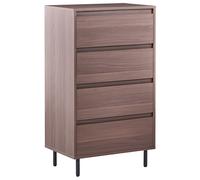 4 Drawer Chest NIKEA Dark Brown