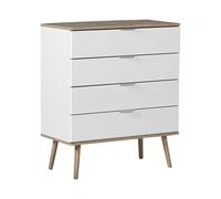 4 Drawer Chest WALPI White