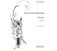4 Duets: op. 61. Soprano, Alto and Piano.