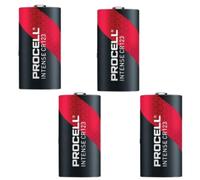 4 DURACELL PROCELL INTENSE POWER CR123 HIGH DRAIN 3V DU16339 LITHIUM BATTERIES