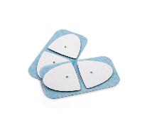 (4 Electrodes) Boots Press Stud Electrode Pads