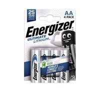 Energizer AA Batteries CR6 Ultimate 1.5V Lithium 4 Pieces