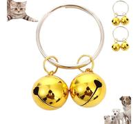 4 Extra Loud Cat & Dog Bells | Pet Tracker | Save Birds & Wildlife,cat bell,cat bells for collars loud,dog collar bell
