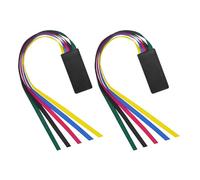 4 Faith-Inspired Bookmarks Leather Ribbon Page Holder with Elegant Ribbon, Colorful Ribbon Bookmarks for Religious Use and Novel Reading Bible