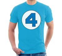 4 Fantastic Logo Men's T-Shirt White