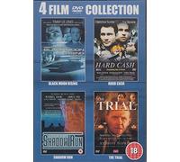 4 Film Collection: Black Moon Rising,Hard Cash,The Trial & Shadow Run