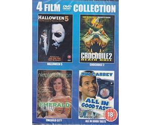 4 Film Collection - Halloween 5 / Crocodile 2 / Emerald City / All In Good Taste