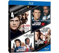 4 FILM FAVORITES: LETHAL WEAPON - Region free Blu Ray Sealed