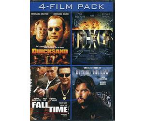 4 Film Pack: Quicksand, Ticker, Fall Time, & Beyond The Law