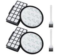 4 Filter Kit for Rowenta X-Trem Power Cyclonic Tower Vacuum, Vacuum Accessories, Filter for Rowenta RO6941EA RO6951EA RO6963EA RO6971EA RO6984EA RO6993EA, Filter Replacement Parts ZR006001