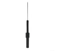 4 Flexible Back Probe Pins with Bendable Stainless Steel Needle for Automotive Wire Piercing Test, Nickel Plated, Made with Soft PVC and PA, 30V 10A Capacity