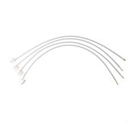 4 Fluid Film Nozzle Extension Hoses for Cans Spray, 50cm Long with 4.5mm Diameter, Suitable for Undercoating on Cars and Machinery