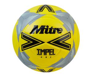 (4, Fluorescent Yellow/Black/Grey) Mitre Impel One 24 Football