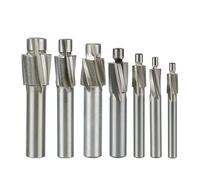 4 Flute Counterbore End Mill M3-M16 Slotting Tool Milling Cutter Countersink End Mills Hole HSS Cutter(8.2x14x12x8x16x67)