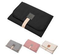 4 Foldable Baby Diaper Changing Pad, Baby Travel Changing Mat, Portable Baby Mat, Comfortable Changing Mat, Kids Accessories with Magic Stickers for Outings Travel Trips Journeys