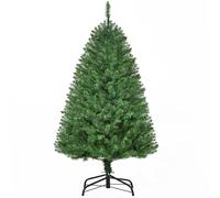 4 Foot Prelit Artificial Christmas Tree with Warm White LED Light Holiday Home Decoration