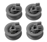 4 for PACK 611666 Dishwasher Upper Rack Roller for Bosch Dishwashers Accessories, Upper Rack Basket for RUNNER Rail Wheels